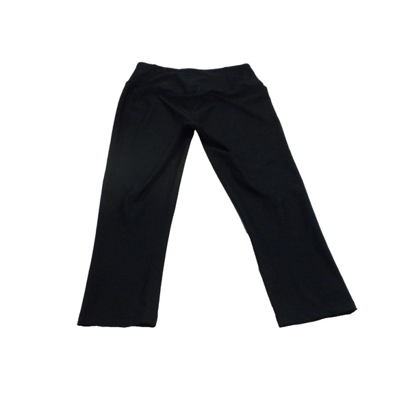 Nike Pants Womens S Black Capri Power Tight Fit Training Dri-Fit Yoga Gym 802948 - Picture 5 of 10